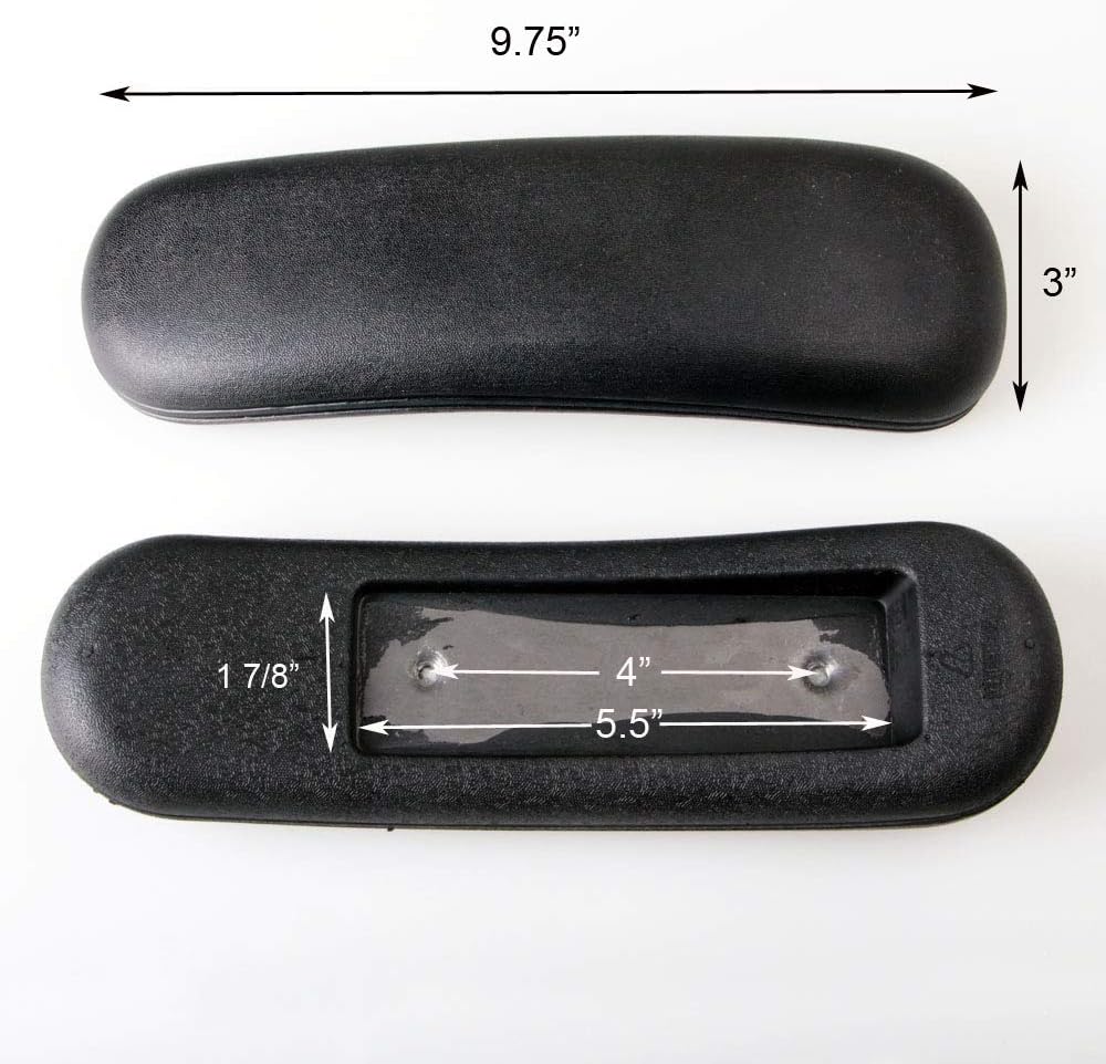 Staples Chair Arm Parts Replacement Armrest Pads 2pcs Universal 4" Mounting Hole, MingYi.Office - Image 2