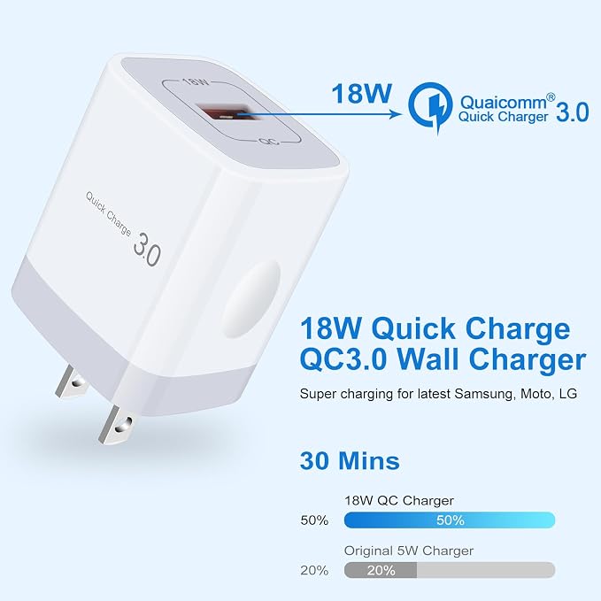 Wireless Charger Fast Charging Pad 15W with 18W Quick Charger Block Cargador Inalambrico Compatible with Samsung Galaxy S25 Edge Ultra S25+ S25 Plus Z Fold 6 Flip 6 5 S24 S24+ S24 S23 FE S22 S21 S20 - Image 3
