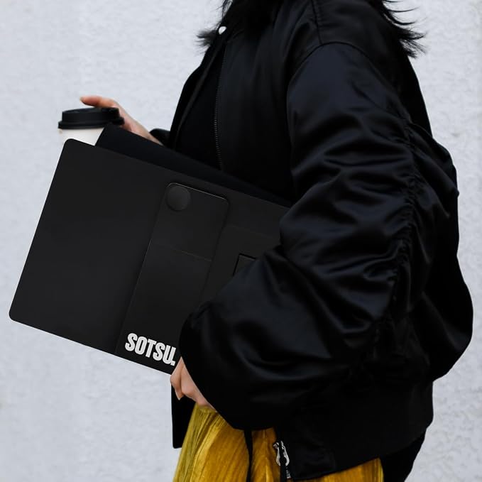 SOTSU FlipAction Pro 16" Gen 2 | 2.5K Portable Monitor | 2560 x 1600 (WQXGA) | 120 Hz | 100% DCI-P3 | 400 Nits | Pivot Rotate | Full Metal CNC | Perfect Match for Mac and Windows (Universe Black) - Image 8