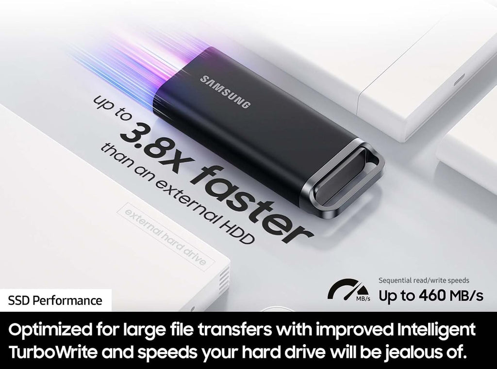 Samsung T5 EVO Portable SSD 4TB, USB 3.2 Gen 1, Up to 460MB/s - Image 3
