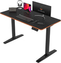 Monomi Electric Standing Desk 48”x24”, Height Adjustable Desk with Wheels by MONOMI