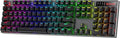 Redragon K556 PRO Wireless RGB Mechanical Gaming Keyboard, 104-Key Aluminum | 0 Delay Tri-Mode BT/2.4GHz/USB-C for More Devices, Rock-Solid Stability, AM-PM Using Durability, Quiet Linear Red Switch by REDRAGON