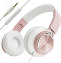 ARTIX Wired Headphones for Kids & Adults - Built-in Mic & Volume Control, Kids Headphones for School & Travel, Girls Head Phones for Computer, iPad, Chromebook, Tablet, Smartphone with 3.5mm Aux Cord by ARTIX