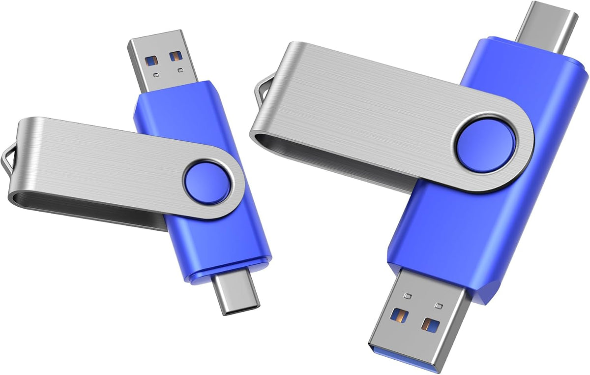 32GB Flash Drives Dual Thumb Drives USB 2.0, 2Pack by MONGERY