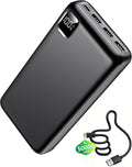 Portable Charger Power Bank 50000mAh Fast Charging Battery Bank | 30W USB C External Battery Pack LED Digital Display Phone Charger Travel Essential for iPhone 17/16/15/14/13/12, Samsung etc by Unknown
