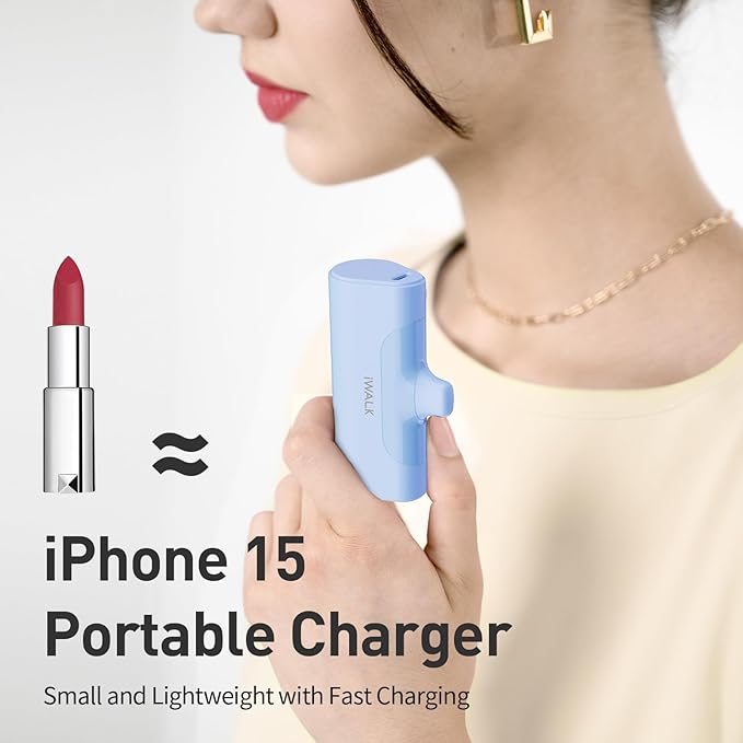 iWALK Portable Charger for iPhone 17/16/15 USB-C Small Power Bank 20W 4,500mAh Fast Charging Battery Pack Compatible with iPhone 15/16/17 Plus/17 Pro/17 Pro Max, Samsung Galaxy S25/S24/S23 Android - Image 4