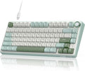 RK ROYAL KLUDGE R75 Mechanical Keyboard Wired with Volume Knob, 75% Keyboard Gasket Mounted, RGB Backlit, Creamy Keyboard with MDA Profile, PBT Keycaps, Hot Swappable Pre-lubed Tactile Switch by RKROYALKLUDGE