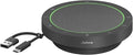 Jabra Speak2 55 Wireless Bluetooth Speakerphone - Portable Speaker with 4 Noise-Cancelling Mics, 50mm Full-Range Speakers & Wideband Audio - Certified Microsoft Teams Speaker - Dark Grey by Jabra