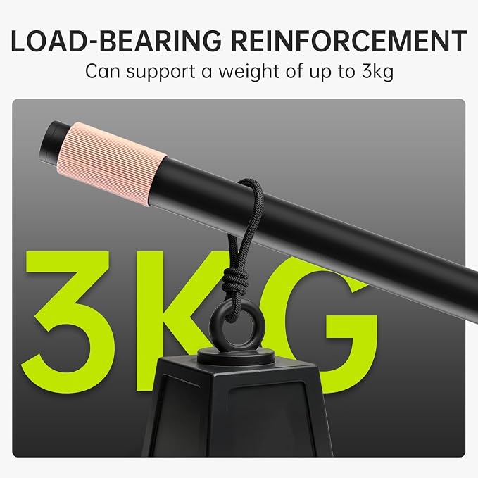 Extendable Camera Desk Mount Stand , 1/4" Ball Head Steel Bracket C-Clamp No Drill Desktop Stand for DSLR Camera, Camcorder for product hotography, Video conferencing, Live streaming,Vlogging - Image 4
