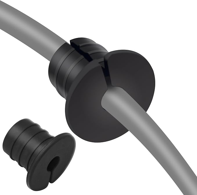 Cable Grommet Routing Kit for Starlink for 3/4 inch Wall Hole, Starlink Accessories, Silicone Cable Wall Pass, Starlink Anti-Slip Wall Grommets for Cables (3/4 inch) 2 Pcs by USEAMIE