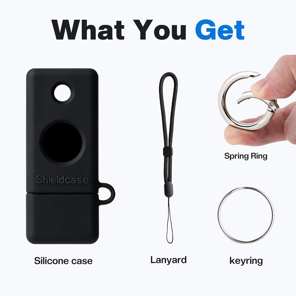 Silicone Case for YubiKey 5 NFC, Black - Image 7