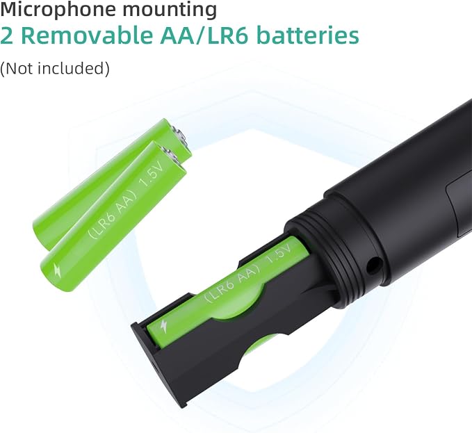 Mcbazel 2 Pack Wireless USB Gaming Microphone Compatible with Xbox Series X/S, PS5, Switch OLED, NS Switch/Switch2, PC, PS4, PS3, PS2, Xbox One X/S, Xbox One, Xbox 360, Wii - Image 7