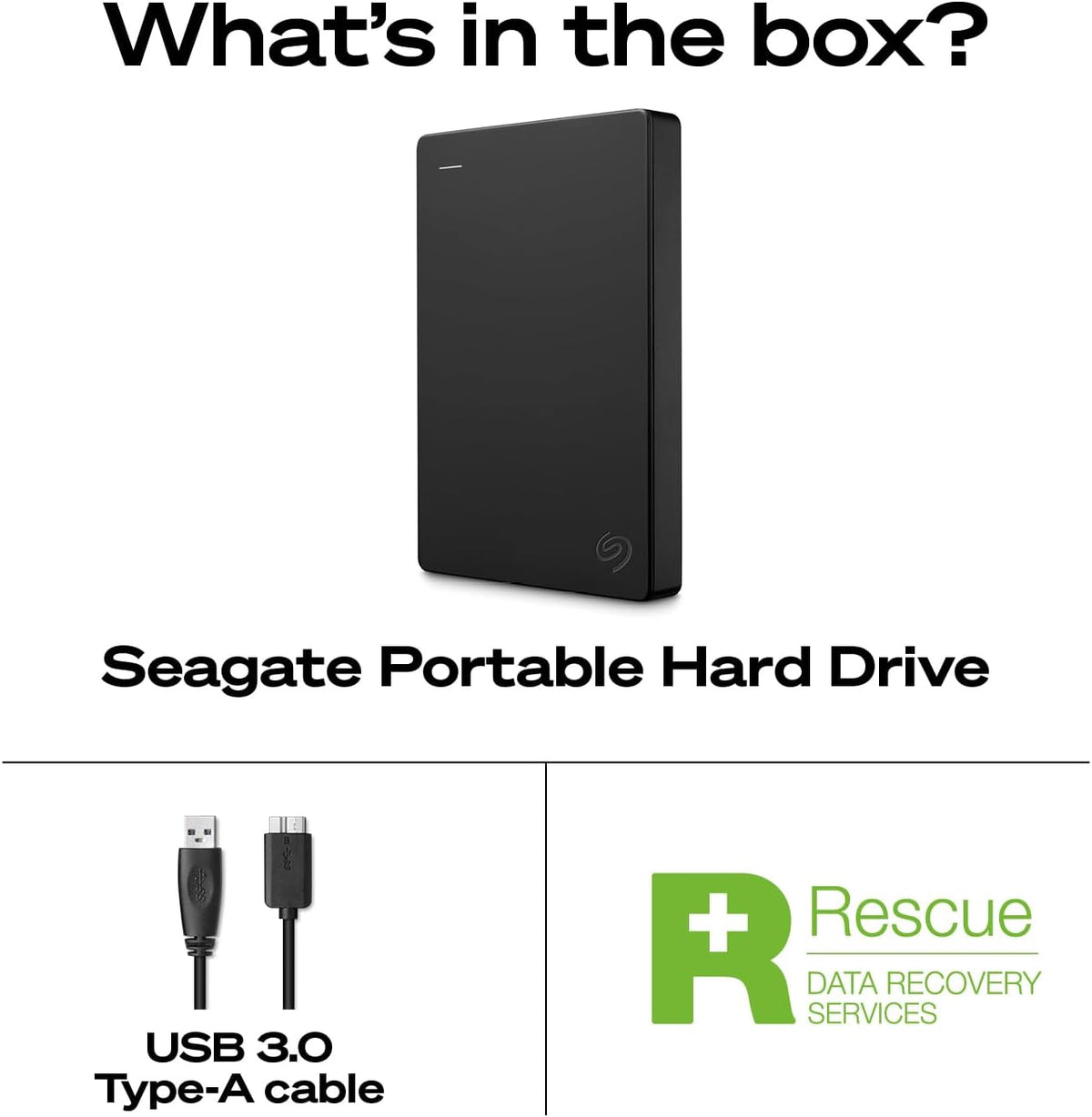 Seagate 2TB Portable Hard Drive | USB 3.0 (STGX2000400) - Image 2