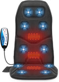 COMFIER Massage Seat Cushion with Heat - 10 Vibration Motors, Back Massager for Chair, （Vibration Massage Only, Not Shiatsu/Rolling,Massage Chair Pad for Back by COMFIER