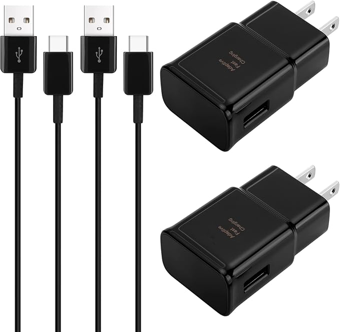 Type C Charger Fast Charging,Android Phone Charger Block with USB C Charger Cables 6.6Ft & 12Ft for S26/S25/S23/S22/S21/S20/S10/S10 Plus/S10E/S9/S8/S21Ultra/S22+/S22 Ultra/Note 8/9/10/20 by DiHines