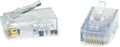 Platinum Tools 202044J ezEX44 Connector for Ethernet Cable Termination, 100 per Jar by Platinum Tools