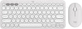 Logitech Pebble 2 Combo Wireless Keyboard and Mouse Quiet - Tonal White | Quiet and portable, customizable, Logi Bolt, Bluetooth, Easy-Switch, for Windows, macOS, iPadOS, Chrome by Unknown