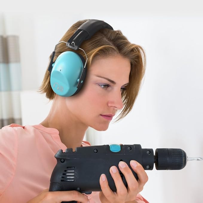 Pro For Sho 34dB NRR Hearing Protection Ear Muffs – Highest NRR Compact Design Ear Protection for Loud Events & Sensory Use - Image 9