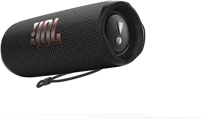 JBL Flip 6 - Portable Waterproof Speaker - Black | Louder, more powerful sound, IP67 waterproof and dustproof, 12 Hours of Playtime, Bold design by JBL