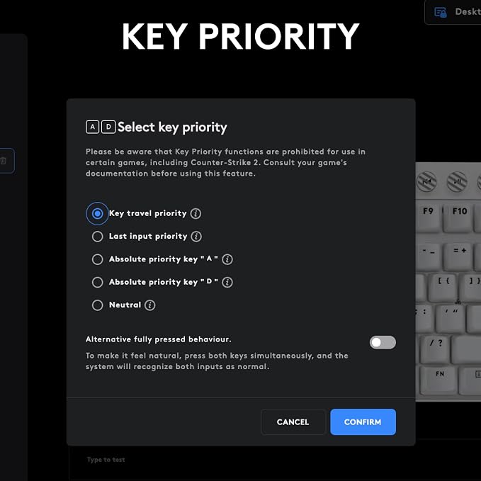 Logitech G PRO X TKL Rapid Tenkeyless Gaming Keyboard (Hall-Effect) - Black | Hall-Effect Magnetic Analog Switches with Rapid Trigger, Lightsync RGB, Detachable USB-C Cable, Volume Roller & Media Buttons - Image 10