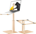 Laptop Stand for Desk, Ergonomic Aluminum Laptop Stand Adjustable Height from 7-15", Sitting and Standing Laptop Riser for 10-17" Notebook by VECOFO