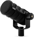 RØDE PodMic USB Versatile Dynamic Broadcast Microphone With XLR and USB Connectivity for Podcasting, Streaming, Gaming, Music-Making and Content Creation (Black) by R%C3%98DE