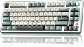RK ROYAL KLUDGE X87 Gasket Mechanical Keyboard, 75% Wireless Gaming Keyboard with Touchable X-Plate & Volume Knob, Bluetooth/2.4GHz/Wired, Hot Swappable RGB Backlit (Green, Light Switch) by RKROYALKLUDGE