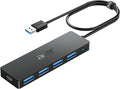 Acer USB Hub 4 Ports, Multiple USB 3.0 Hub, USBA Splitter for Laptop/PC 2FT by Acer