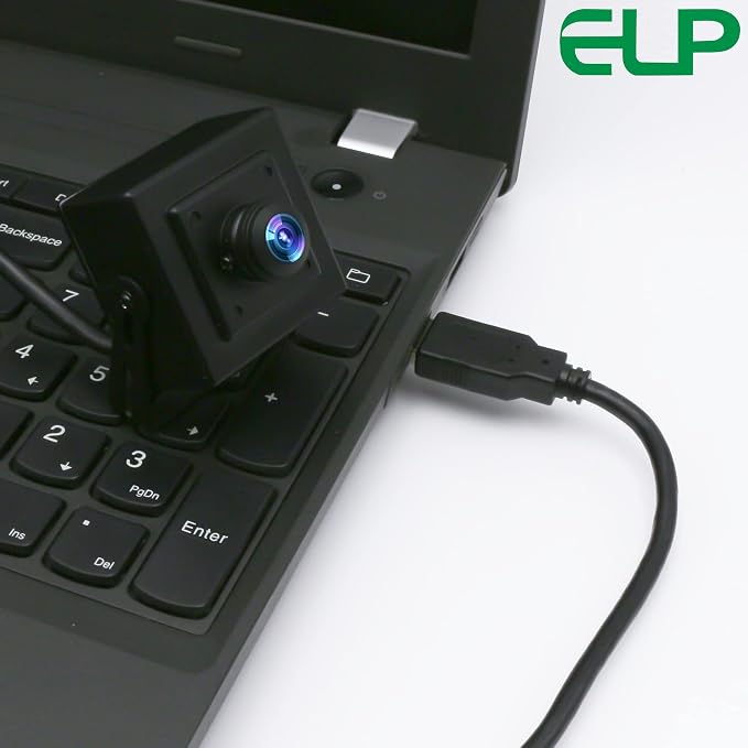ELP Sony IMX323 Sensor Mini Wide Angle USB Camera with 180degree Fisheye Lens HD 1080P 0.01Lux Low Light PC Camera UVC H.264 USB2.0 Embedded Webcam for Computer, Laptop,Raspberry Pi - Image 5