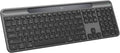 Logitech Signature Slim Solar+ Wireless Bluetooth Keyboard K980 - Graphite | Signature, solar and artificial light powered, up to 10 years battery life, customizable keys by Unknown