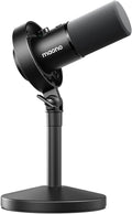 MAONO Dynamic Microphone-XLR USB Podcast Recording Mic with 192kHz/24bit | for Vocal Recording, Content Creation, Home Studio, Voiceover, with Noise Reduction, Mic Gain, Monitoring, Mute, PD300XT by MAONO