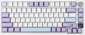 EPOMAKER Ajazz AK820 Pro Wireless Mechanical Keyboard with TFT Display&Knob | 75% Gasket-Mounted Gaming Keyboard, BT/2.4GHz/USB-C Wired, Creamy Keyboard for PC/Mac (Purple, Gift Switch) by EPOMAKER
