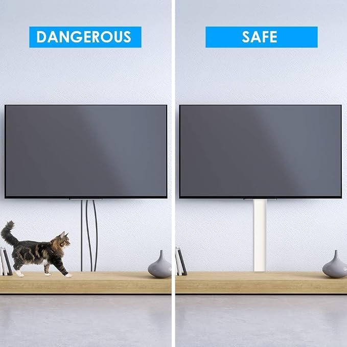 47in XX-Large Beige Cord Hider Wall Mounted TV, Pre-drilled Cord Cover, Wire Hiders for TV on Wall, Paintable Cable Cover, W2.36in H0.75in - Image 4