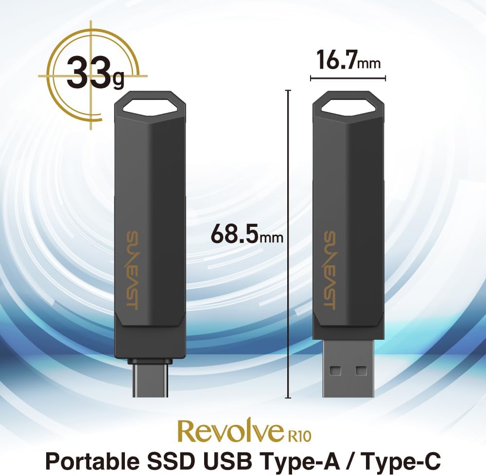 SUNEAST 512B USB C Dual Flash Drive, Up to 1050MB/s Read & 950MB/s Write - Image 7