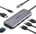MOKiN USB C Docking Station Dual Monitor 2 HDMI for Dell/Lenovo/HP Laptop by MOKiN