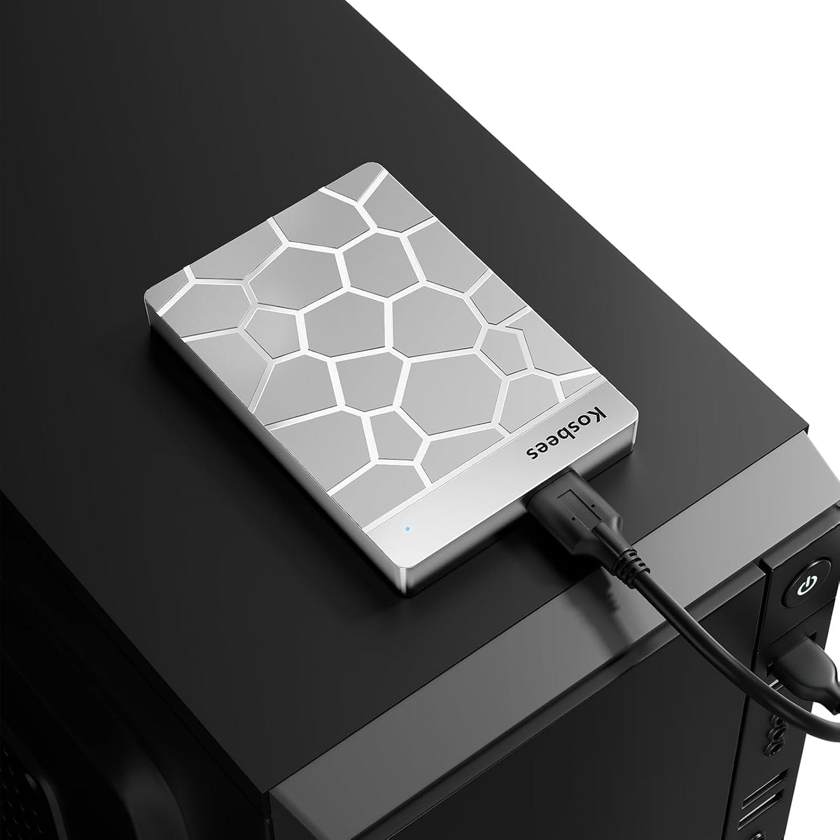 1 TB External Hard Drives,Portable Hard Drive for Windows,Ultra Slim External HDD Store Compatible with PC, MAC,Laptop,PS4, Xbox one, Xbox 360;Plug and Play Ready - Image 7