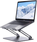 UGREEN Laptop Stand for Desk Laptop Riser Holder Foldable Portable Computer Stand Ergonomic Compatible with MacBook Pro Air Notebook and Tablets 10-17.3 Inch Gray by UGREEN