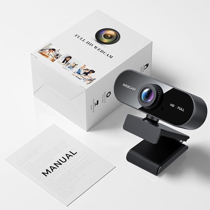 2K Webcam for PC/Laptop, USB Webcam with Microphone, Noise Cancellation, Support Beauty, Plug & Play with Auto Light Correction for Video Calls, Live Streaming Gaming & Online Meetings - Image 8