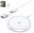 MagSafe Charger Magnetic Wireless iPhone Charge Compatible with iPhone 17 Pro Max Air 16 15 14 Pro Max Plus 13 12 Pro Max & AirPods 4 3 2 Pro - Charging Pad Dock for Travel Home Office by WirelessCharger