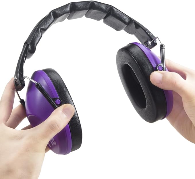 Pro For Sho 34dB NRR Hearing Protection Ear Muffs – Highest NRR Compact Design Ear Protection for Loud Events & Sensory Use - Image 8