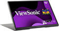 ViewSonic VG1656-2K 16 Inch 1600p Portable Monitor, WQXGA IPS for Improved Workflows and Second Screen Productivity, Built-in Stand, 65W USB-C, mini HDMI, and Smart Cover Inputs by ViewSonicCorporation