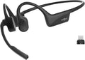 SHOKZ OpenComm2 UC Open-Ear Headset, USB-C Dongle, Noise-Canceling Mic | Zoom Certified；Bone Conduction Headphones；Mute Button for Work Calls and Meetings；16-Hour Battery Life & Quick Charge by Unknown