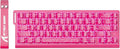 ATTACK SHARK X68HE RT Mechanical Gaming Keyboard 60% Wired TKL-Rose Contour | Adjustable Actuation,Hall Effect Magnetic Switch,8KHz Polling Rate,RGB Backlit,Top Mount,Side Printed Keycap for PC Mac Gamer by ATTACKSHARK