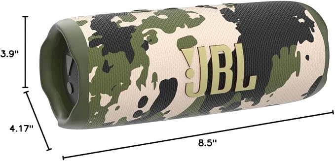 JBL Flip 6 - Portable Waterproof Speaker - Camo | Louder, more powerful sound, IP67 waterproof and dustproof, 12 Hours of Playtime, Bold design - Image 10
