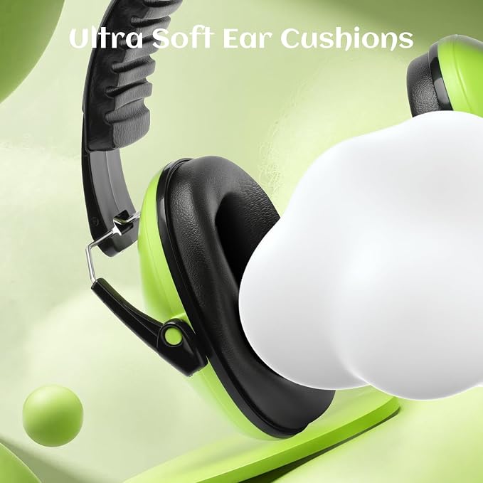 Floriogra 2 Pack Noise Cancelling Headphones for Kids/Toddler Ear Muffs | 28dB SNR Kids Ear Protection for Autism Children Noise Reduction Earmuffs for Concerts, Monster Jam, Air Shows, Fireworks - Image 6