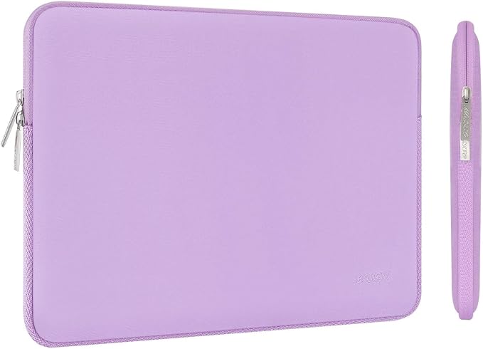 MOSISO Laptop Case 15 inch, 15 inch Laptop Sleeve with Small Case | Compatible with MacBook Air M5 M4-M2 A3448 A3241 A3114 A2941 2026-2023, Dell XPS, Neoprene Computer Sleeve Bag, Purple - Image 7