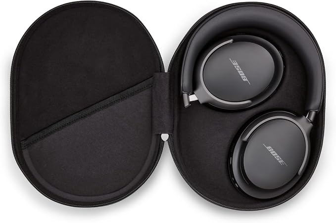 Bose QuietComfort Ultra Bluetooth Headphones, Wireless Headphones with Spatial Audio, Over Ear Noise Cancelling with Mic, Up to 24 Hours of Playtime, Black - Image 5