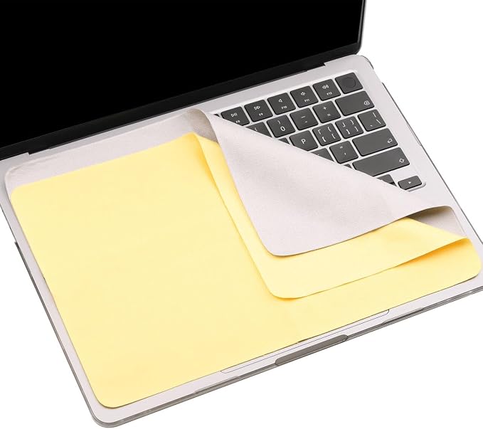 2-Pack Microfiber Liner Cleaning Cloth for MacBook Neo/Pro/Air 13“ and 14” (2018–2026), Keyboard Protector Compatible with MacBook Neo 13, Air 13, and MacBook Pro 14 (M5–M1) - Image 4