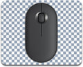 Small Mouse Pad, 5 x 6 Inch Thick Rubber Premium-Textured Non-Slip Portable & Washable Mini Mouse Mat for Women Men Wireless Laptops Keyboard Tray Gaming Work Travel,Blue Grey by Dapesuom