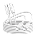 USB C to USB C Charging Cable 10ft 240W, 2Pack for Apple iPhone 17/16/15 Fast Charger Cord, Long USBC to USB-C Power Cord for iPhone 17/16e/Pro/Air/Pro Max, for MacBook Pro/Air,for iPad Pro/Air/Mini by YBMTIGICS